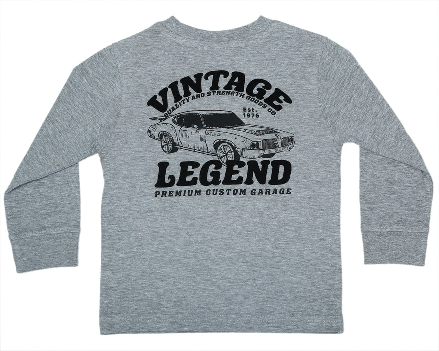Kids Long Sleeve Shirt - Racing Legend
