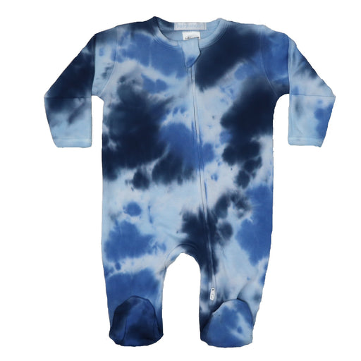 Baby Tie Dye Snap Footie - Harper (4716068208715)