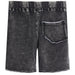 Kids Black Denim Shorts (10516000309532)