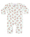 Baby Zipper Footie - Princess Bears (10598351438108) (10040365089052)
