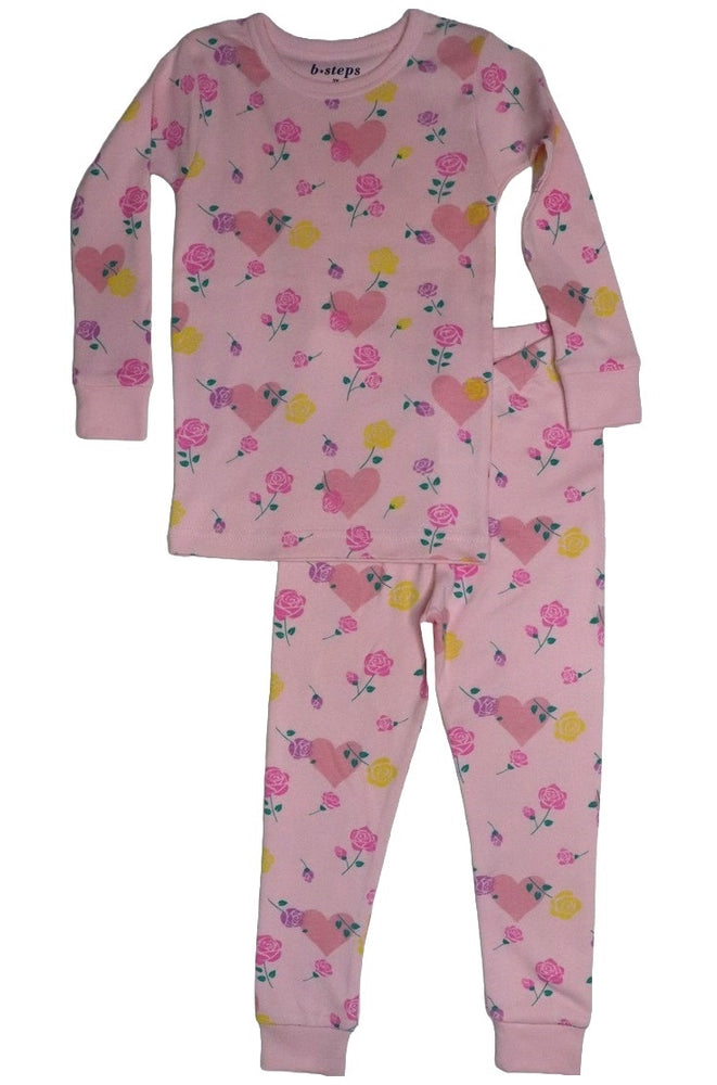 BS FW23 Kids Pajamas - Roses and Hearts (8204190122268)
