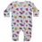 Baby Zipper Footie - Rainbow (8466940395804)