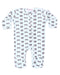 F2415 Baby Two-Way Zipper Footie - Bows (9636171481372) (10598363857180)