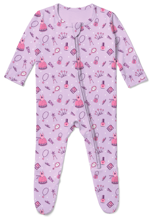 Baby Footie - Princess Glam