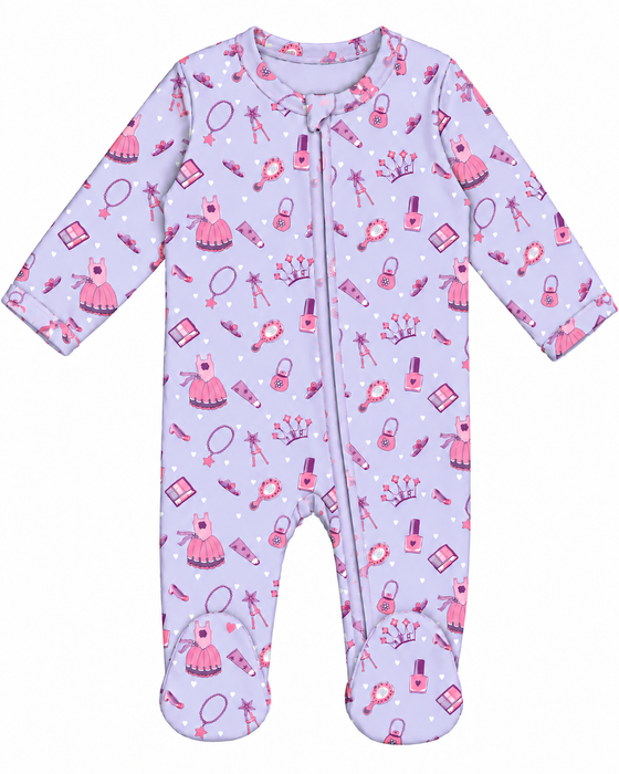 Baby Footie - Princess Glam