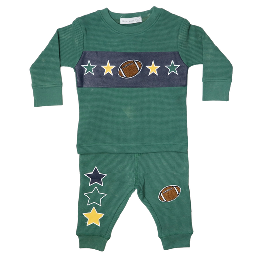 Baby Long Sleeve Tee and Pant Set - Patches (8970221289756)