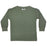 Kids Long Sleeve Solid Thermal Shirt - Olive (8661314142492)
