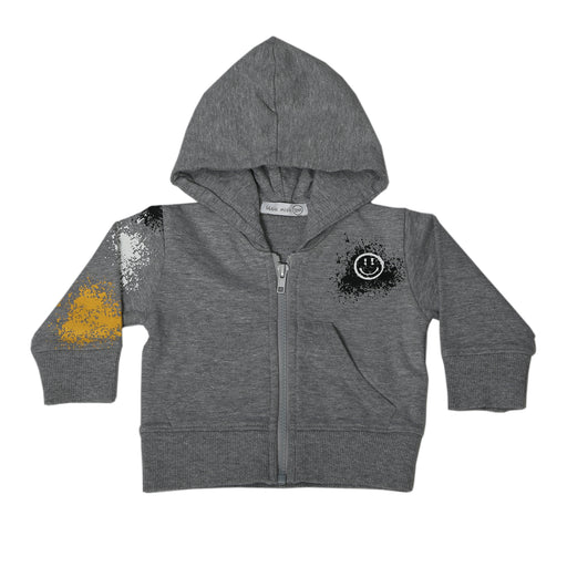 Baby Zip Hoodie - Happy Graffiti (8973500612892)