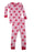 Kids Pajamas - Large Star Pink (8472792236316)