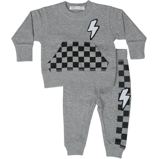 Baby Shirt and Jogger Set - Bolt Patch (10052260299036) (10628631265564)