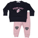 Baby Shirt and Pants Set - Football Fan Pink (10002793726236) (10608483959068)