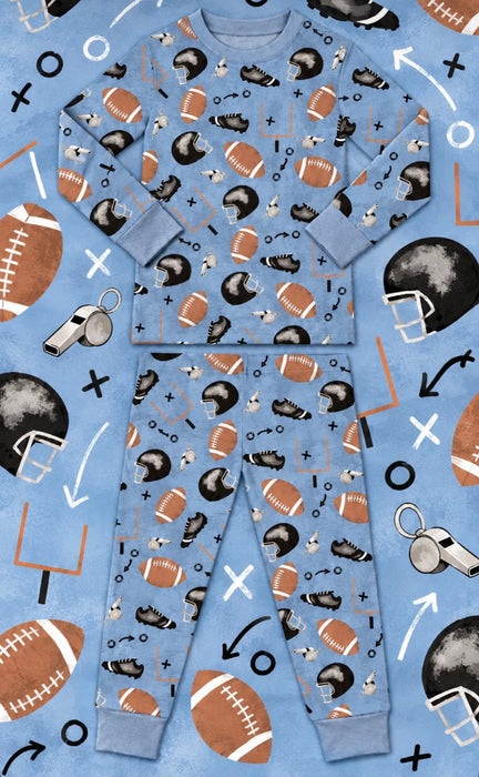 Kids Pajamas - Football Playbook