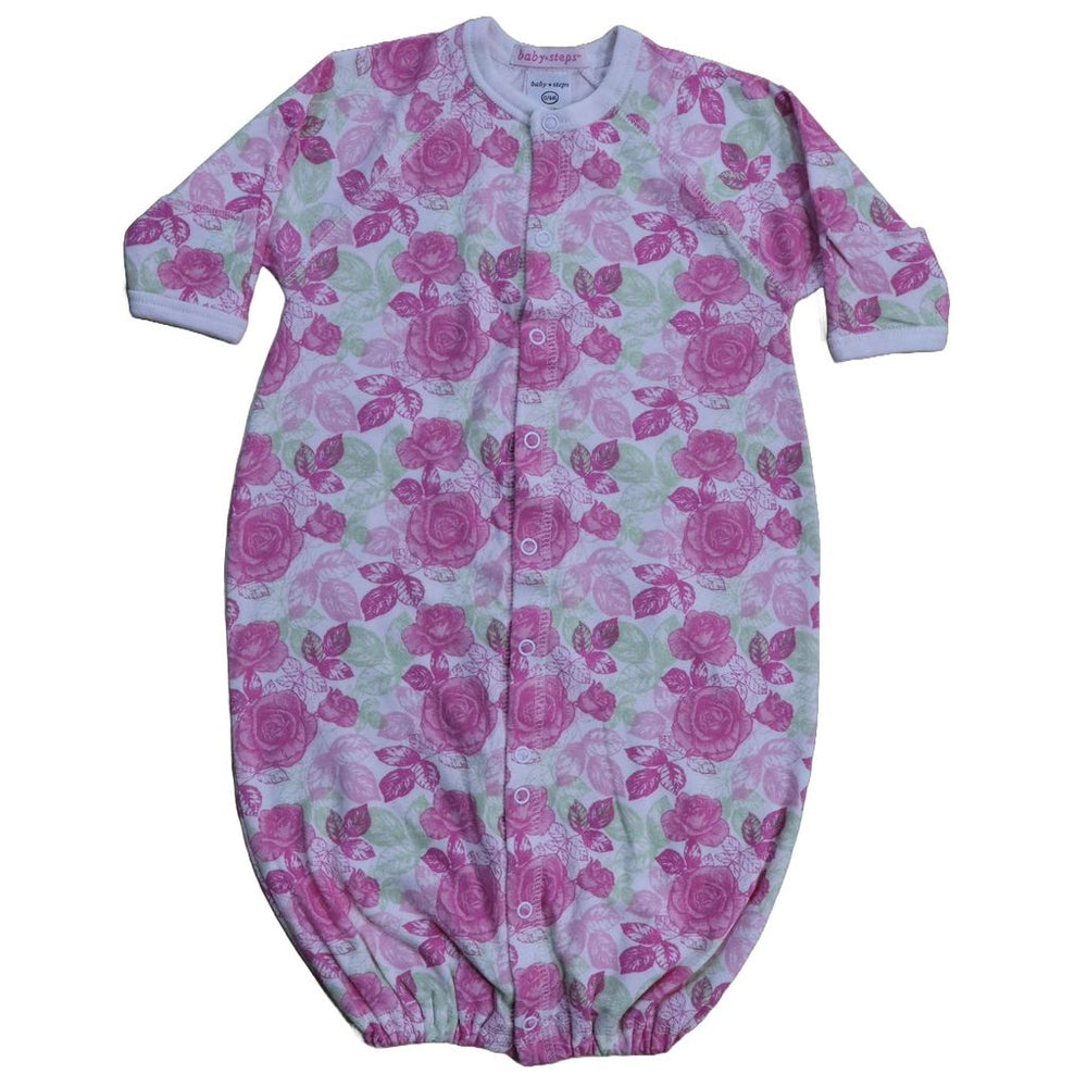 Baby Converter Gown - Roses (8465000759580)