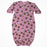 Baby Converter Gown - Milk & Cookies Pink (8462848360732)