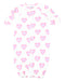 Baby Converter Gown - Soft Heart (10039413342492) (10598355763484)