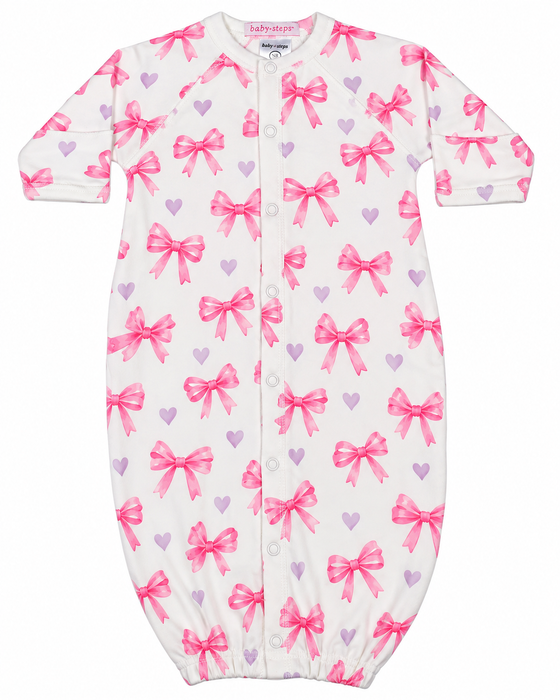 Baby Converter Gown - Bows