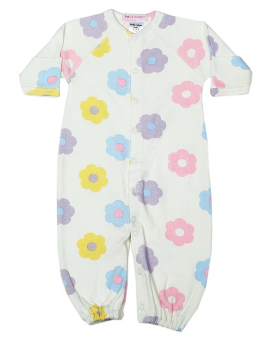 Baby Converter Gown - Spring Daisy