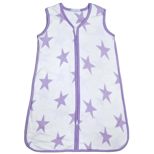 Baby Sleep Sack - Large Star Lilac (8462977728796)