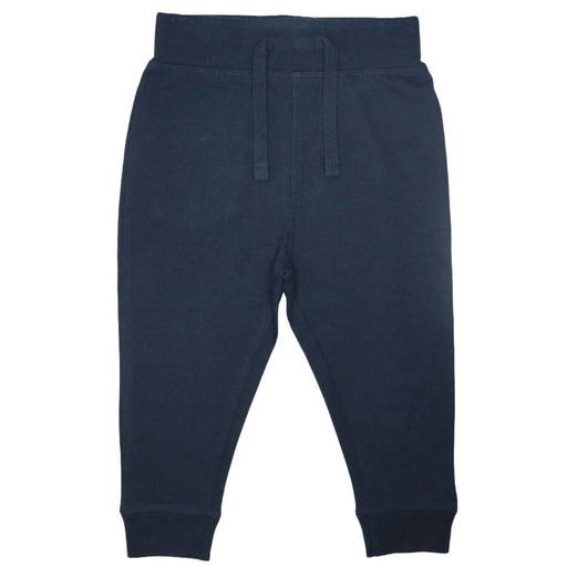 Kids Solid Fleece Lined Jogger Pants - Navy (9111145709852)