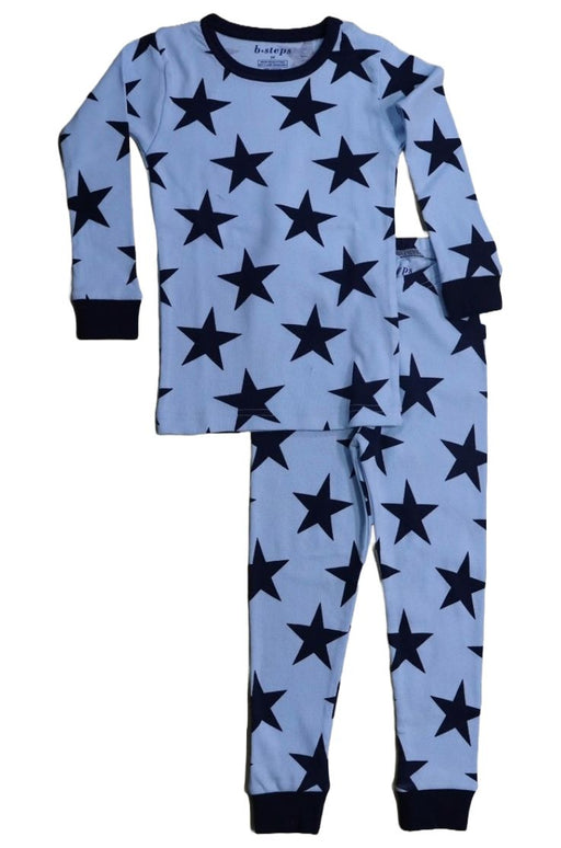 ️Kids Pajamas - Large Blue Stars (8477061775644)