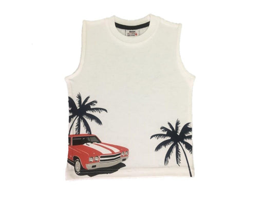Kids Enzyme Muscle Tee - Car Palm (8375486284060)
