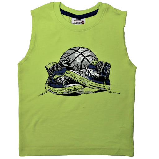 Kids Muscle Tee - Basketball Kicks (8904141439260)