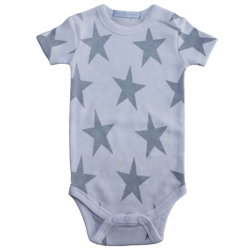 Baby Bodysuit - Large Star Grey (8476866248988)