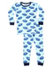 Kids Pajamas - Football Blue (10020978491676) (10616051597596) (10616051859740)