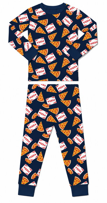 Kids Pajamas - Pizza Party