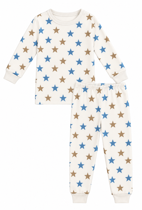 Kids Pajamas - Stars on Sand