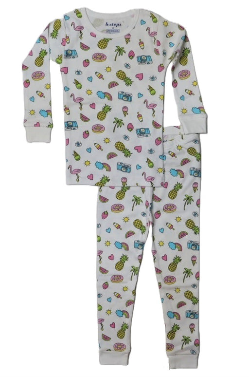 Kids Pajamas - Summer Doodle (8472788402460)