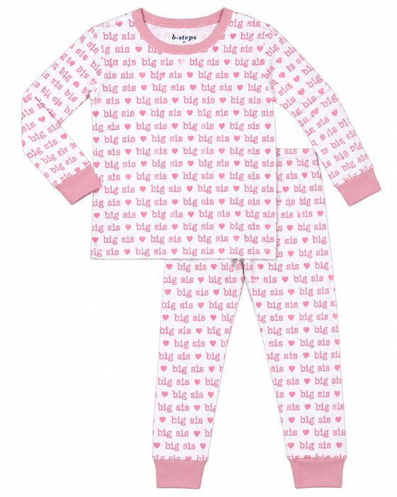 Kids Pajamas - Big Sis - Sibling Collection