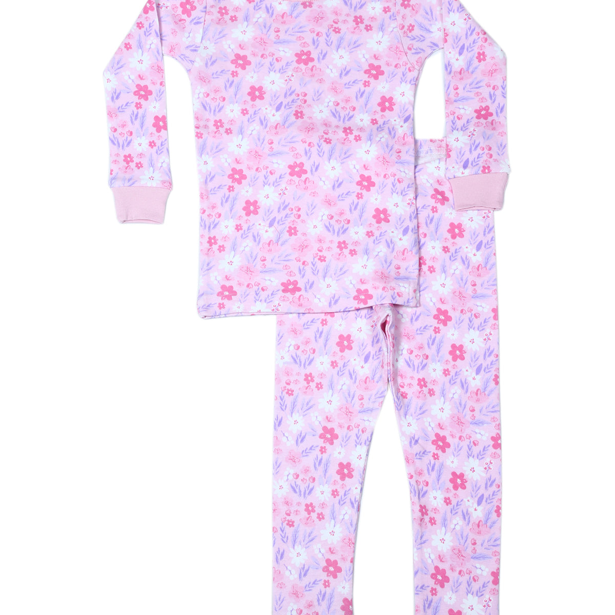 Kids Pajamas - Watercolor Floral — Baby Steps and Mish Kids