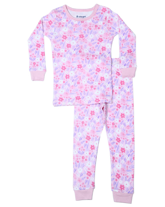 Kids Pajamas - Watercolor Floral (10020807573788) (10616050221340)