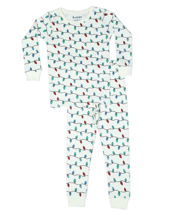 🎁Kids Thermal Pajamas - Christmas Lights - Holiday Collection