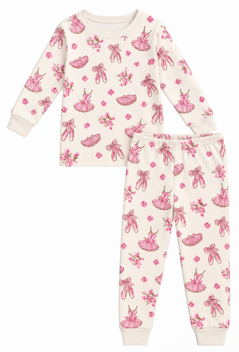 Kids Pajamas - Ballerinas on Sand