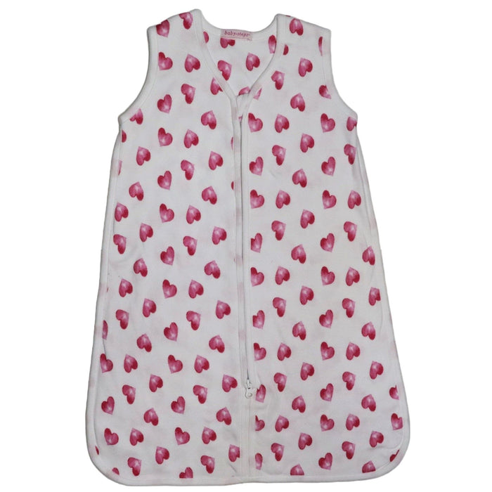 Baby Sleep Sack - Water Color Hearts (8462947352860)