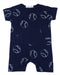 Baby Shortall with Pocket - Baseball Number (10587319992604)