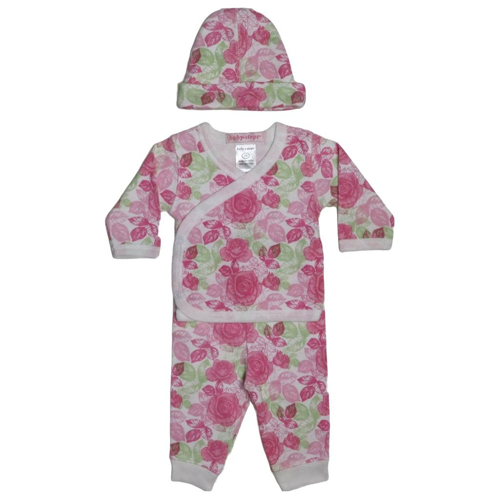 Baby 3 Piece Set - Roses (8460982911260)