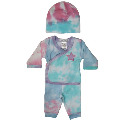 Baby 3 Piece Set - Star Tie Dye (9584876519708)