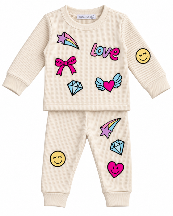 Baby Thermal Set - Doodle Patches