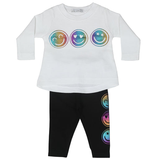 Baby Thermal Top and Legging Set - Multi Smile (10002803556636) (10633344024860)