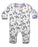 Baby Zipper Footie - Unicorns (8986963083548)