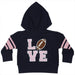 Baby Zip Hoodie -  Football Fan Pink (10002796740892) (10608488120604)