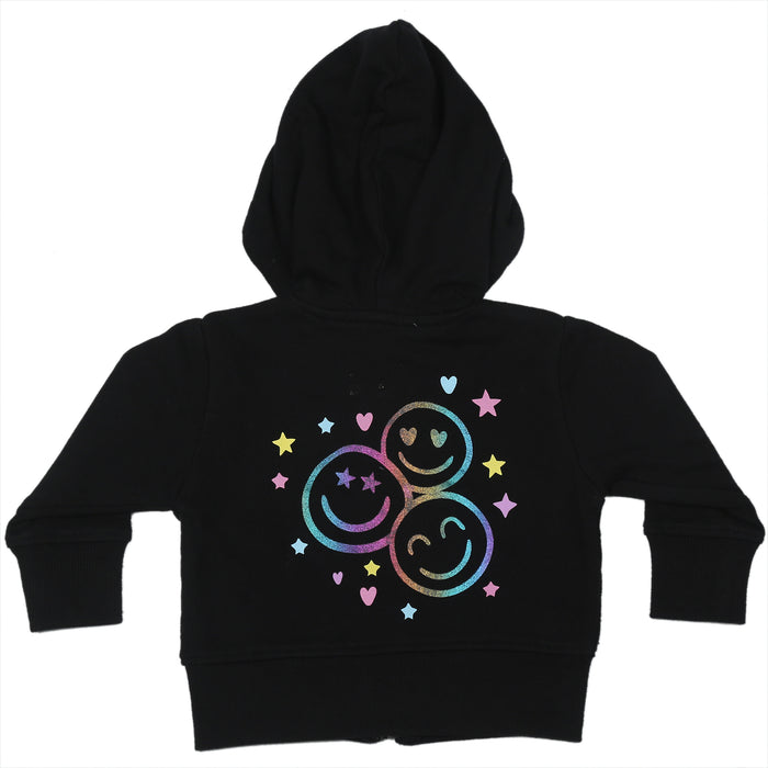Baby Zip Hoodie -  Multi Smile (10002805391644) (10608492577052)
