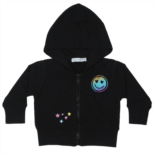 Baby Zip Hoodie -  Multi Smile (10002805391644) (10608492577052)