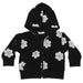 Baby Zip Hoodie -  Flowers (10002821710108) (10608496247068)