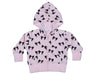 ZH4786 Baby Zip Hoodie - Bows (10146387460380) (10587244134684)