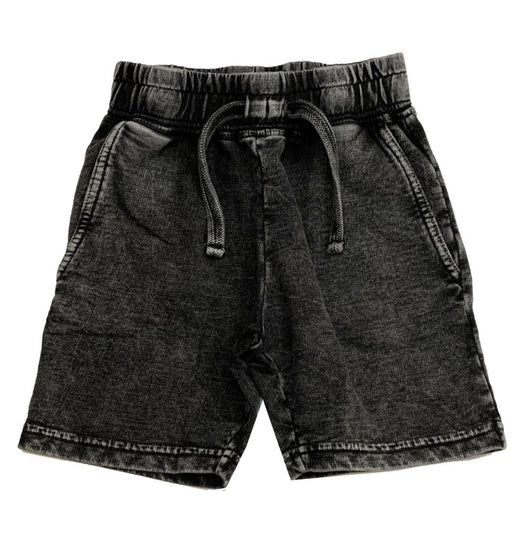 Kids Enzyme Shorts - Black (8367704441116)