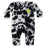 Baby Zipper Footie - Graffiti Star Tie Dye (8373232533788)